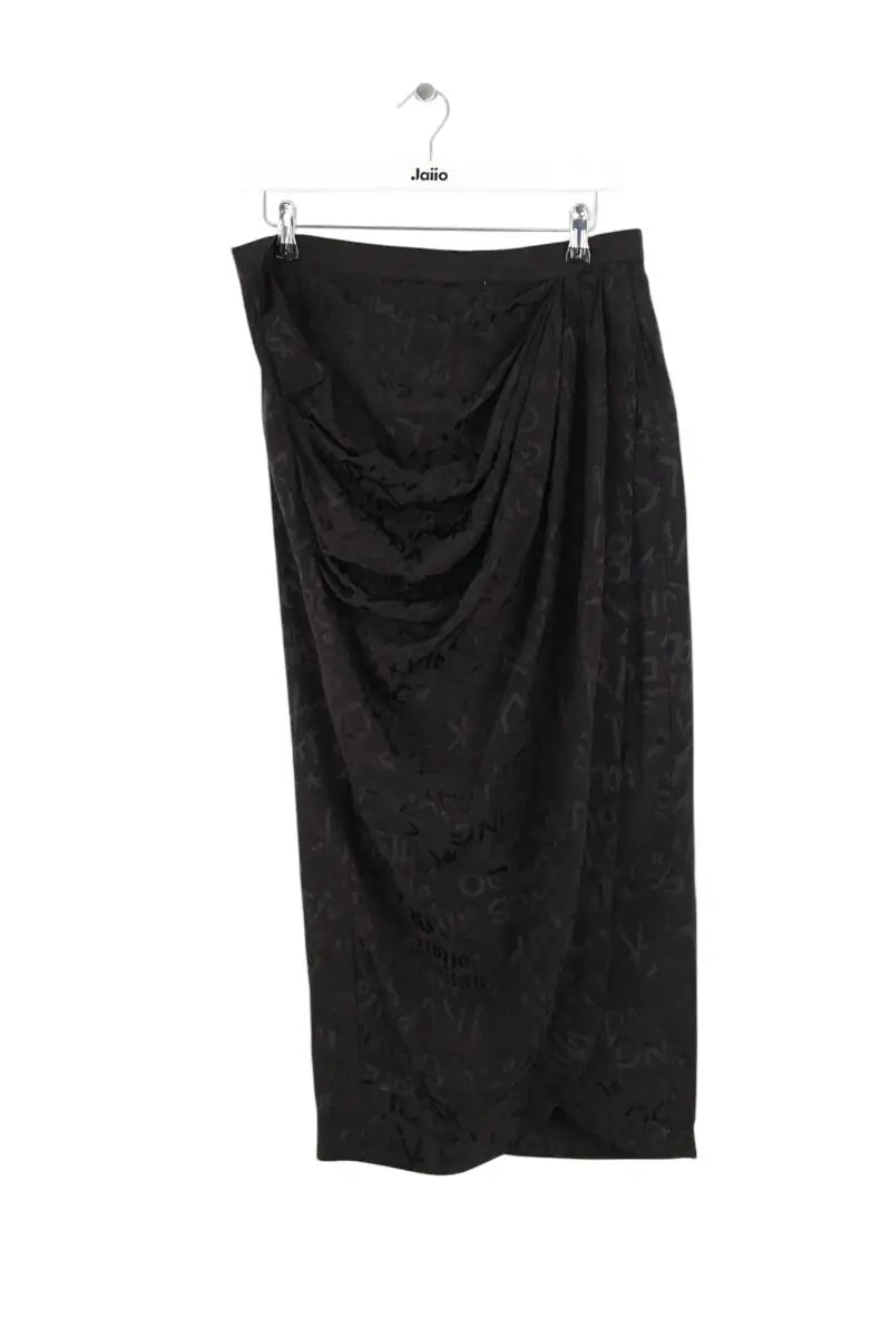 Jupe Zadig & Voltaire Noir en Soie, taille XL - Seconde Main