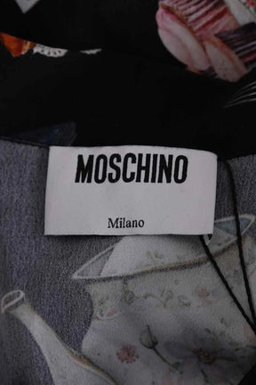 Chemise Moschino Noir en Soie