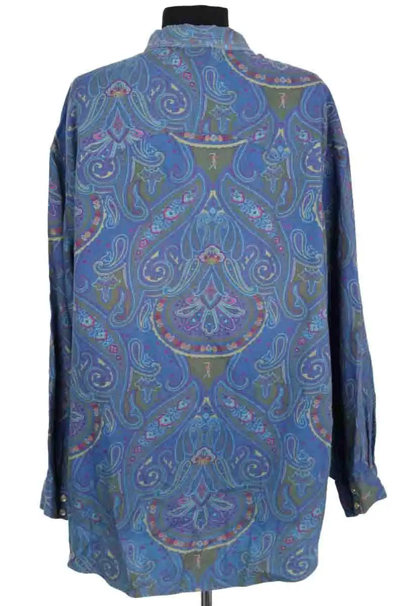 Chemise Yves Saint Laurent Bleu en Coton