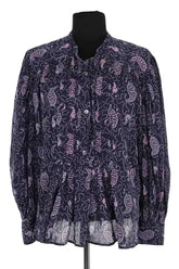 Blouse Isabel Marant Étoile Bleu en Coton, taille S - Seconde Main