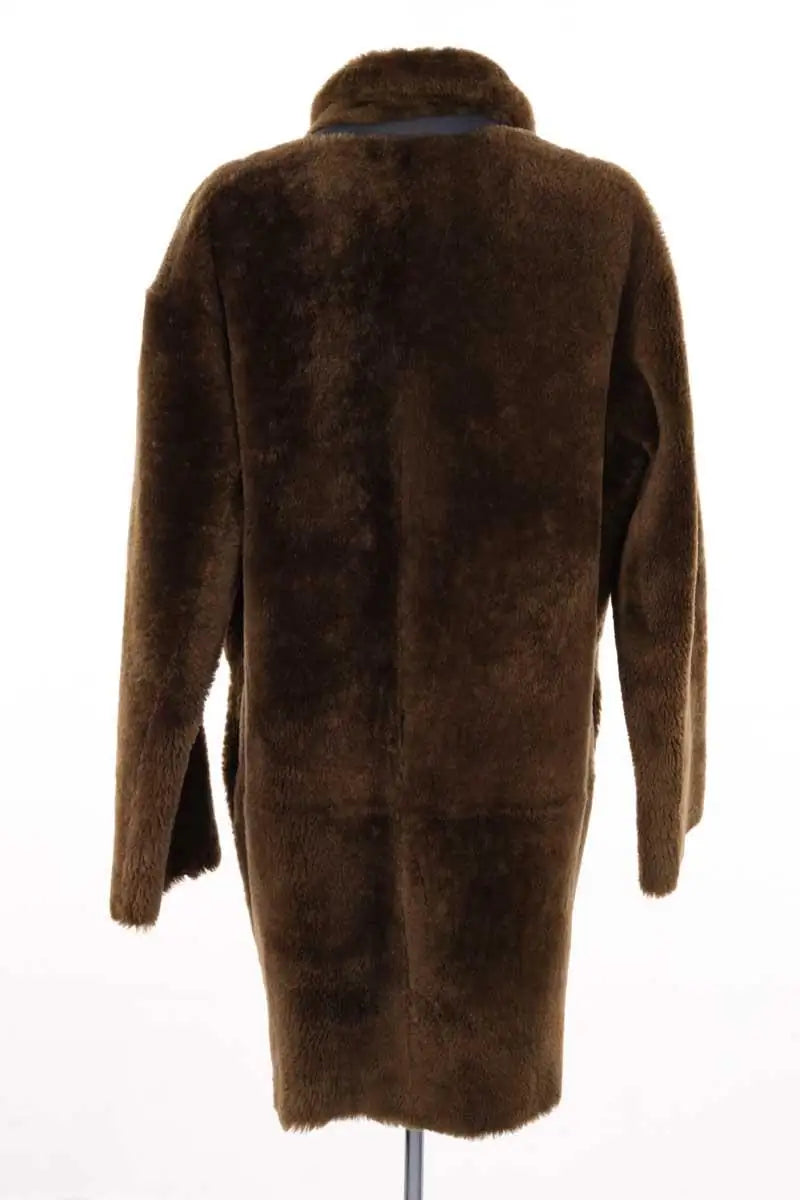 Manteau Sandro Marron en Laine