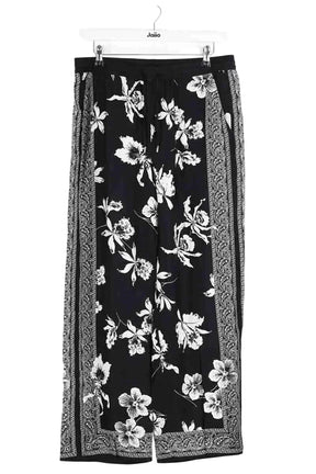 Pantalon The Kooples Noir en Viscose, taille XL - Seconde Main