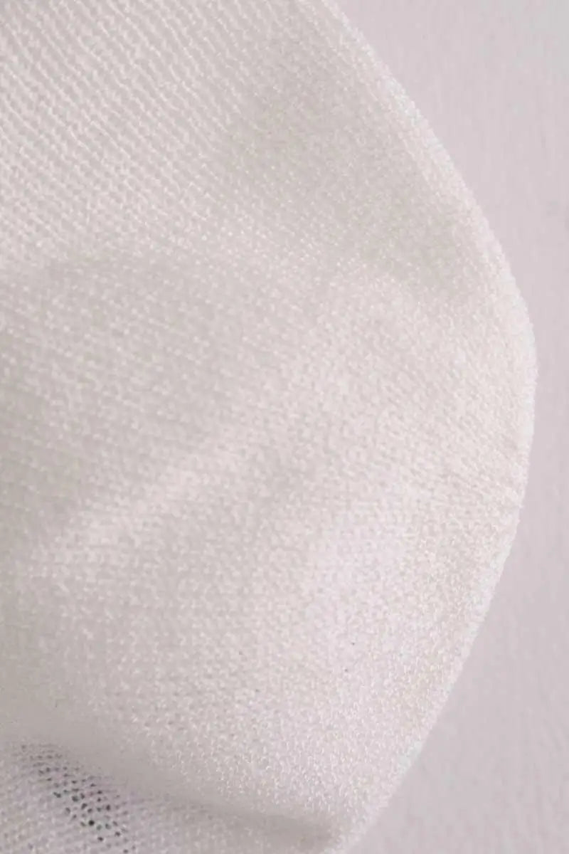 Chapeau Soeur Blanc en Synthétique
