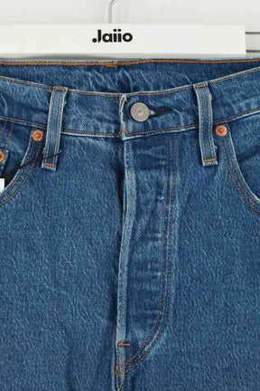 Jean droit Levi's 501 Bleu en Coton