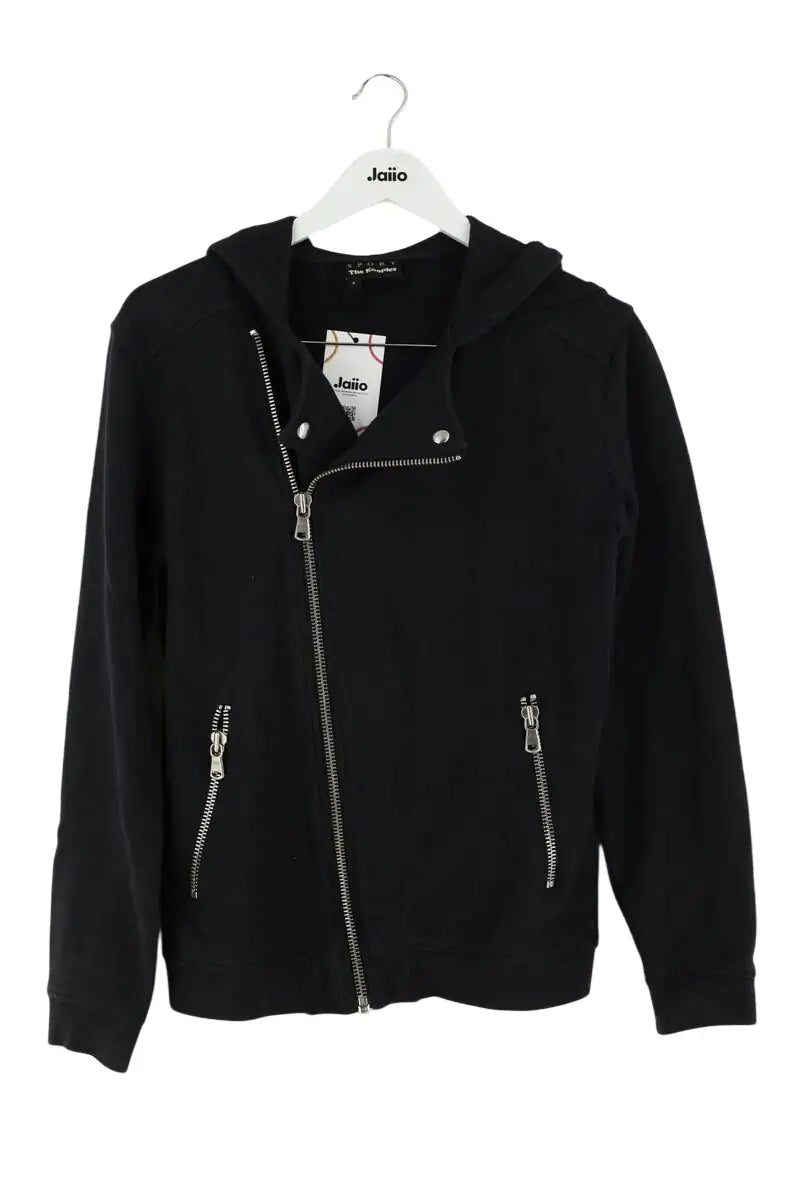 Gilet The Kooples Noir en Coton, taille S - Seconde Main