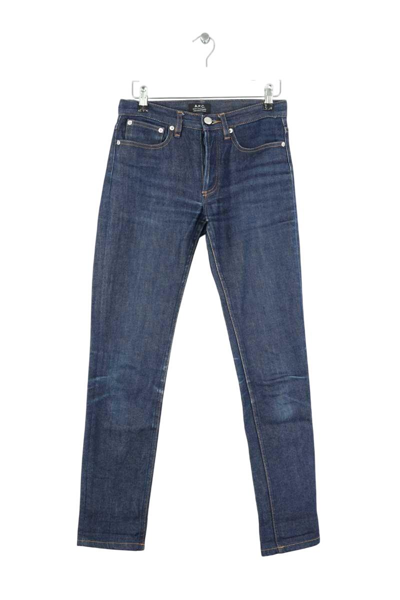 Jean droit APC  Bleu