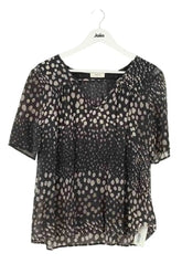 Blouse Ba&Sh Noir en Synthétique, taille S - Seconde Main