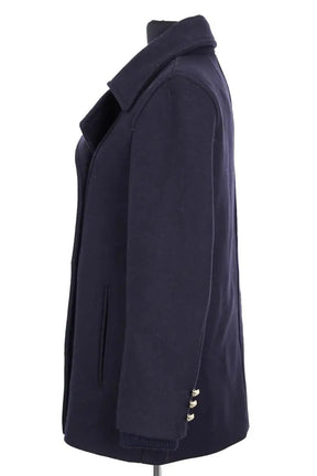 Peacoat Sandro Marine en Laine