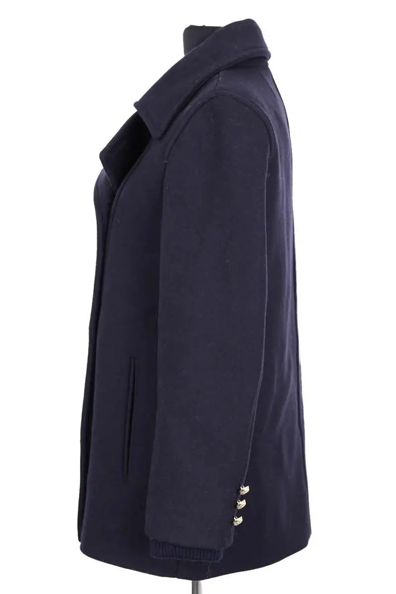 Peacoat Sandro Marine en Laine