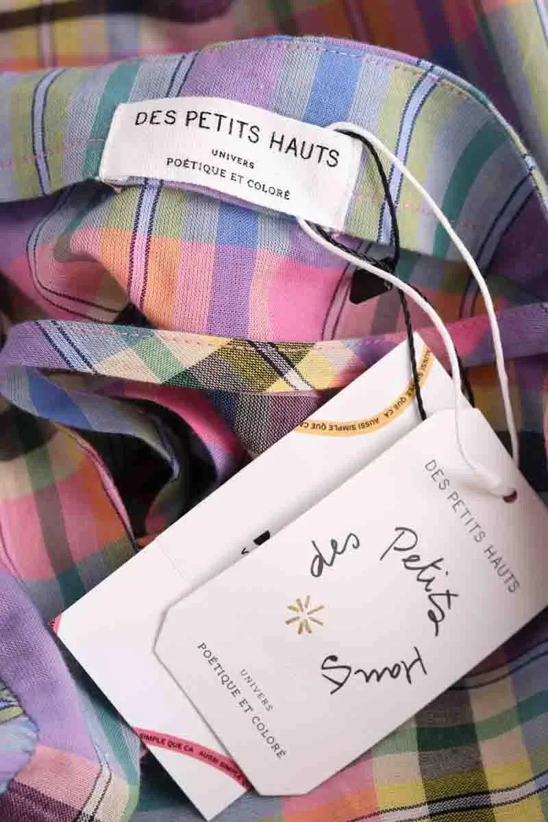 Robe Des Petits Hauts Multicolore en Coton