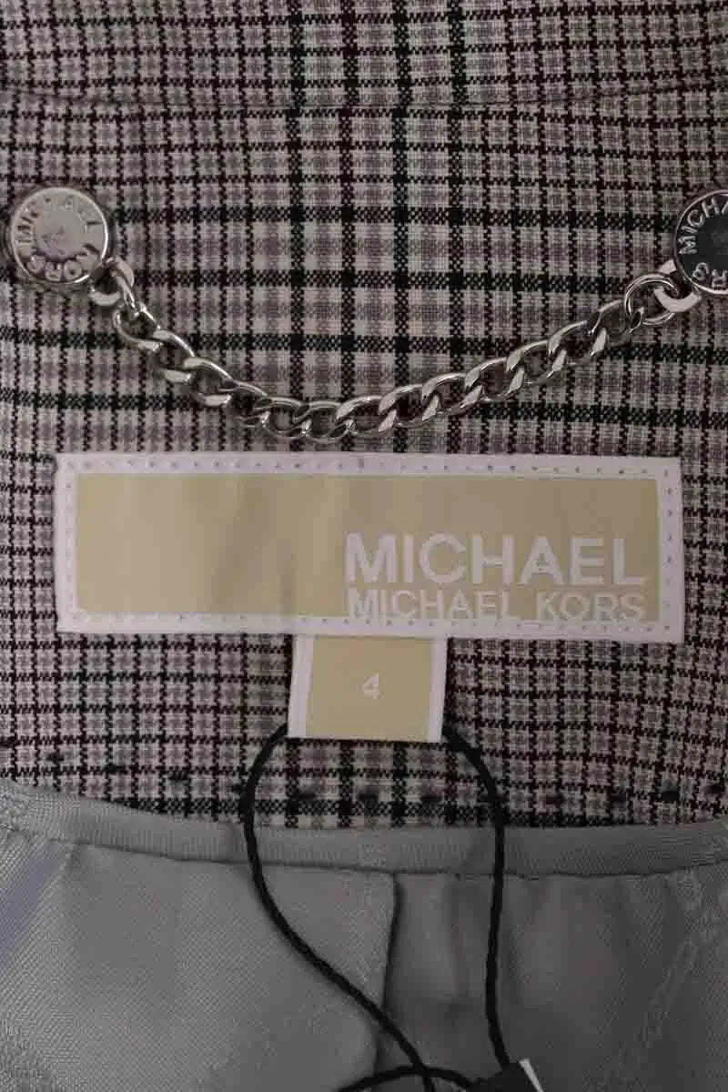 Blazer Michael Kors Gris en Laine
