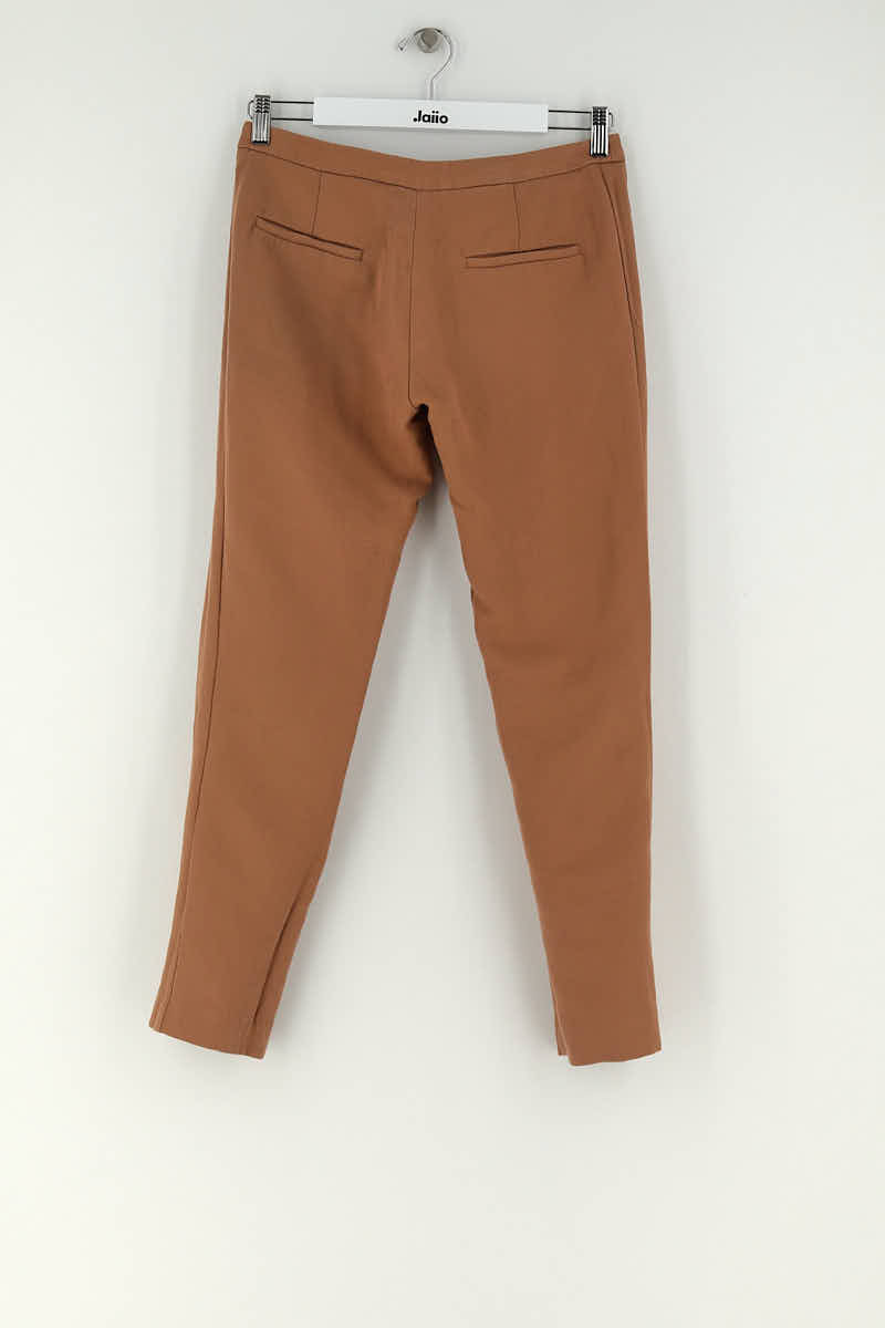 Pantalon slim Sandro  Marron