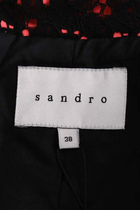 Blazer Sandro Rose en Coton