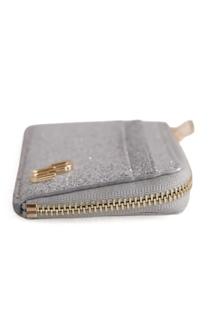 Porte-carte Maje Argent en Tissu
