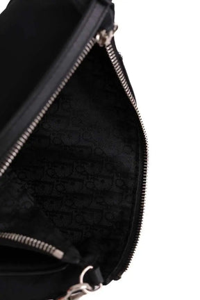 Mini sac Dior Noir en Tissu