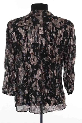Blouse Ba&Sh Noir en Soie