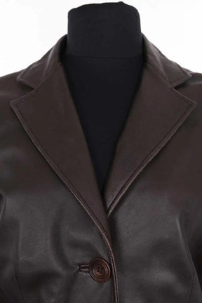 Veste Max Mara Marron en Cuir