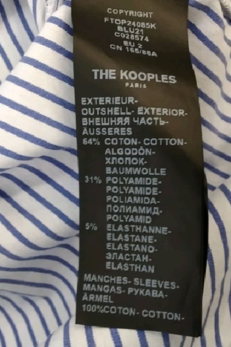 Blouse The Kooples  Bleu