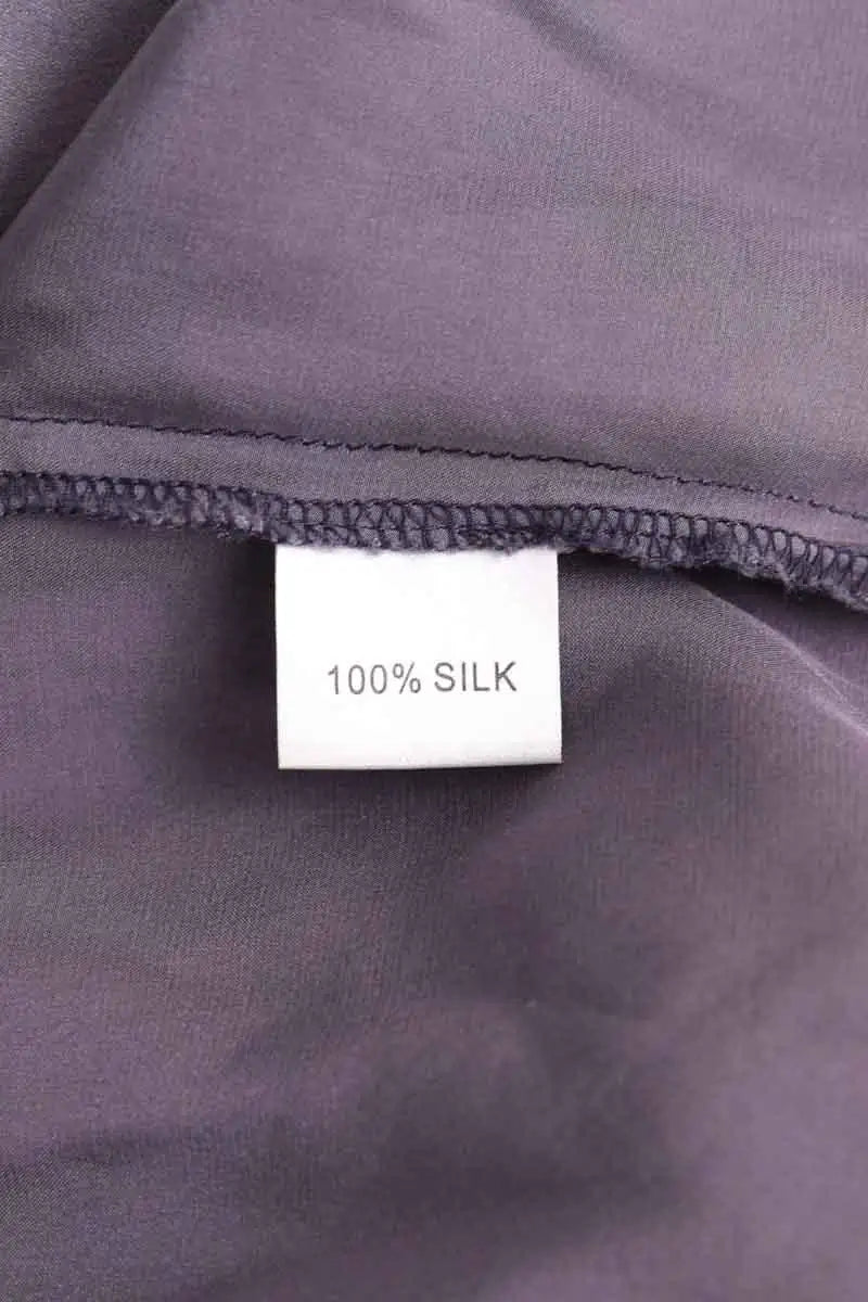 Robe Elie Tahari Gris en Soie