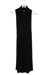 Robe Max Mara Noir en Synthétique, taille S - Seconde Main