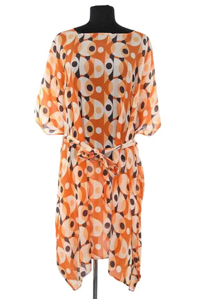Robe Swildens Orange en Viscose, taille TU - Seconde Main