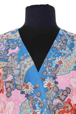 Robe Sandro Multicolore en Viscose