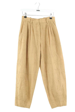 Pantalon Carot Maje  Camel