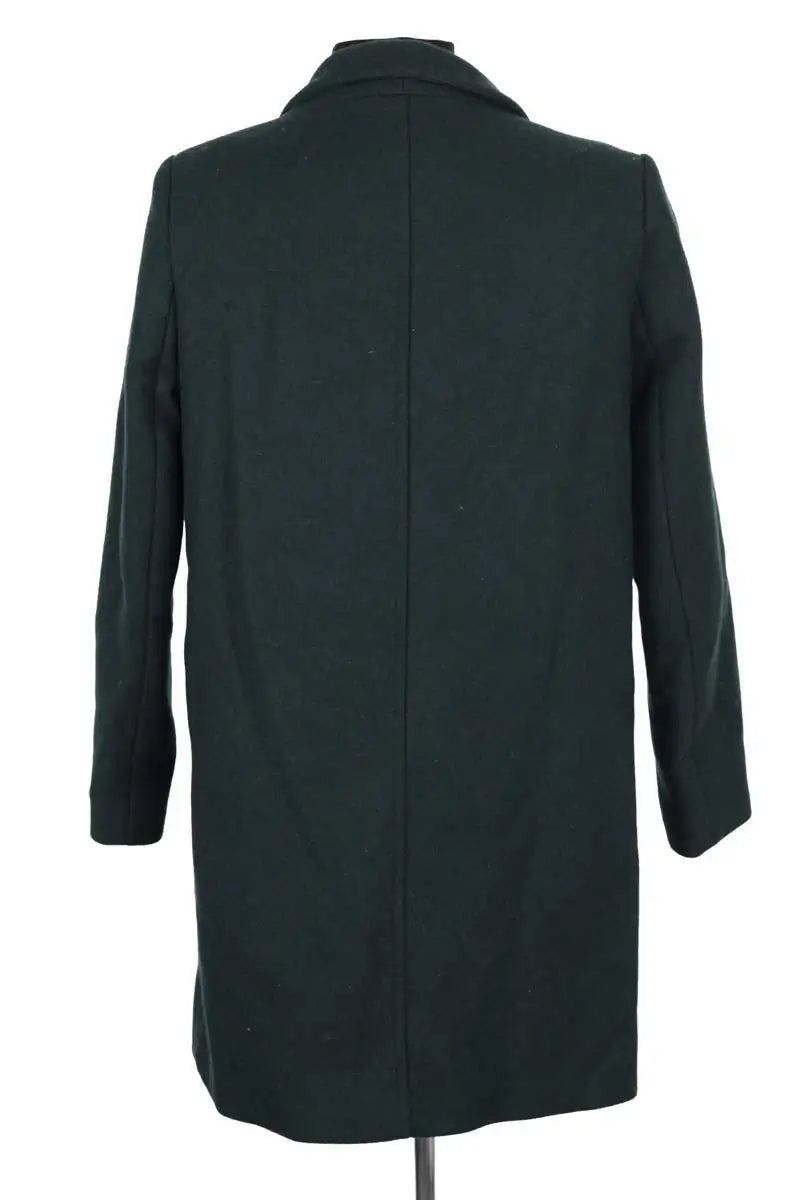 Manteau B Sides Vert en Laine