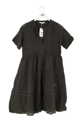 Robe Maje Anthracite en Coton, taille XS - Seconde Main