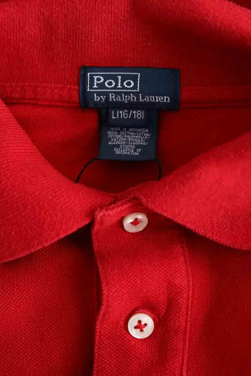Polo Ralph Lauren Rouge en Coton