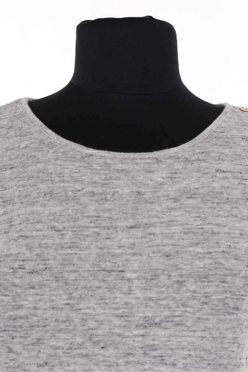 T-shirt APC Gris en Lin