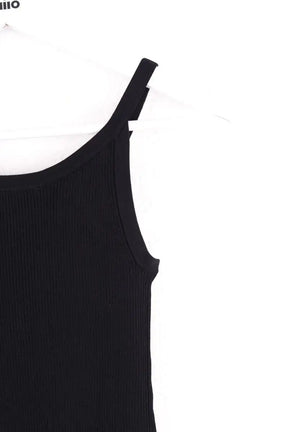 Top sans manche Sandro Noir en Viscose