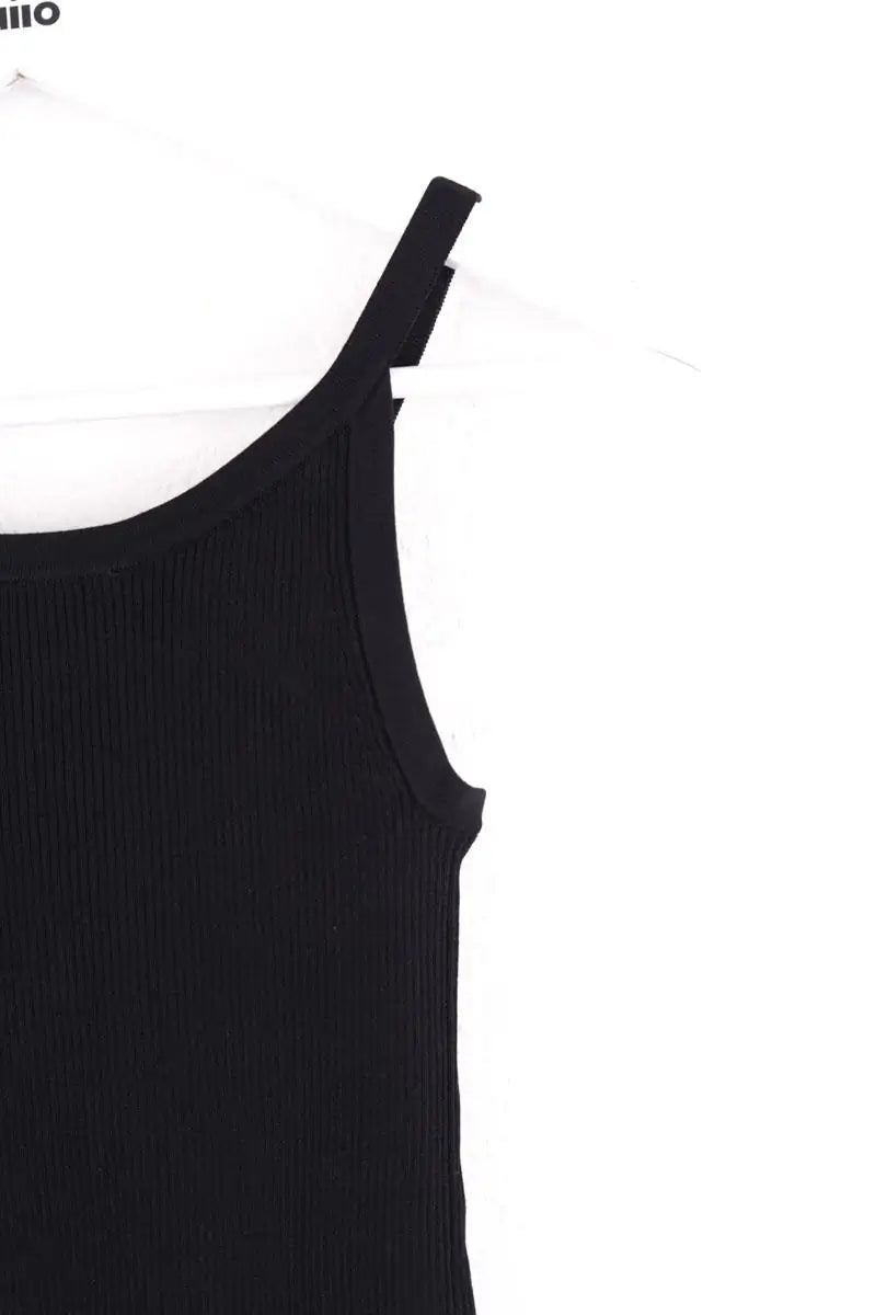 Top sans manche Sandro Noir en Viscose