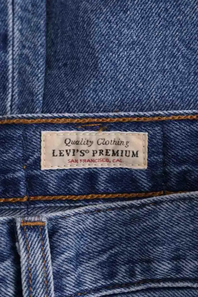 Jupe Levi's Bleu en Coton