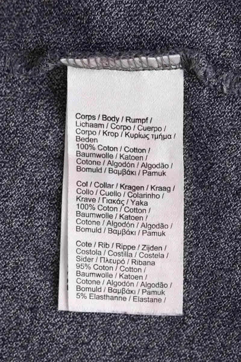 Polo Lacoste Gris en Coton