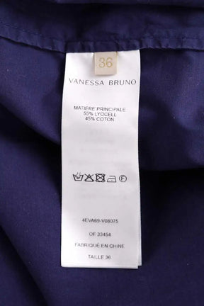 Robe Vanessa Bruno Bleu en Synthétique