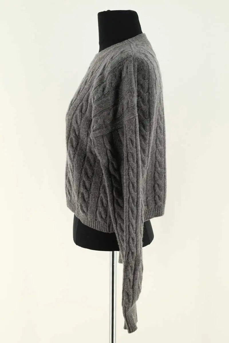 Pull Maje Anthracite en Laine