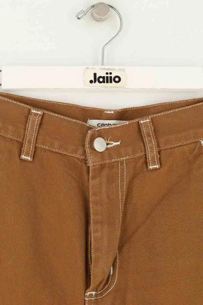 Jean droit Carhartt Armanda Camel en Coton