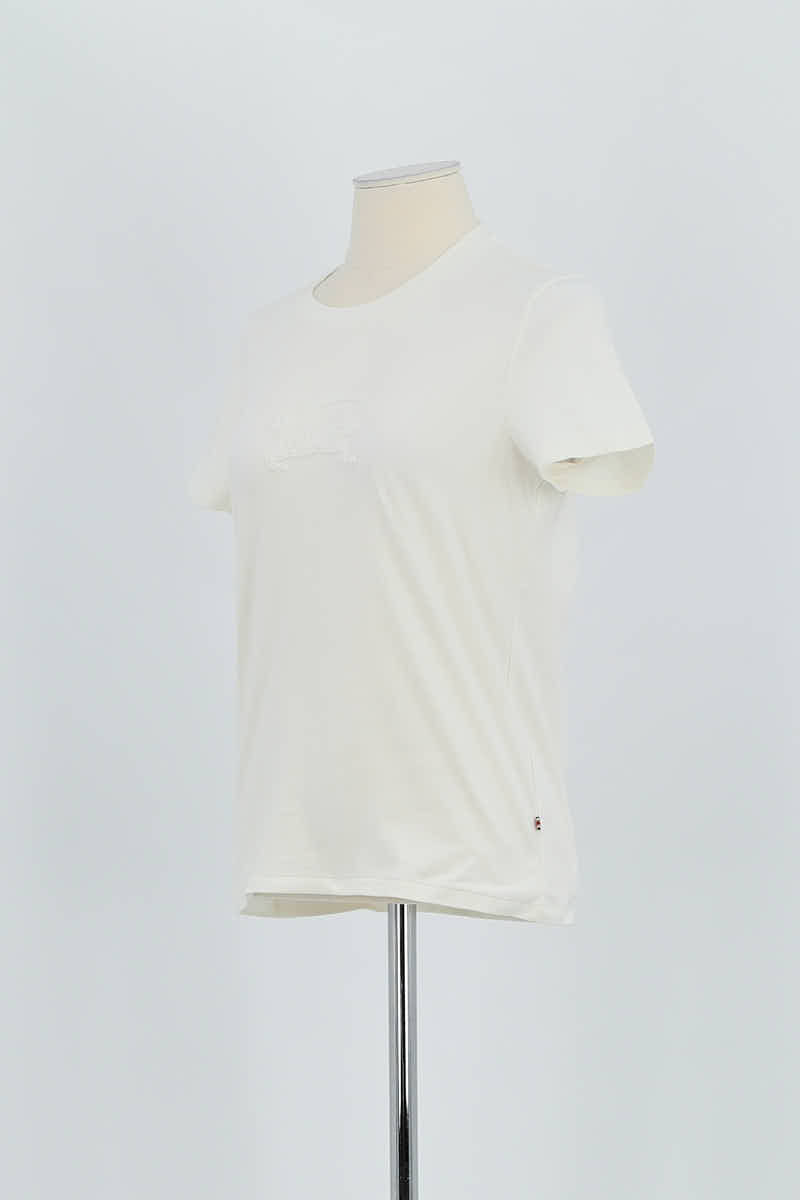 T-shirt Burberry  Blanc