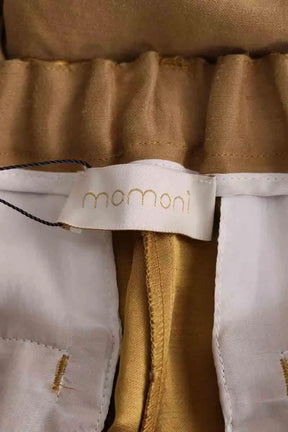Pantalon Momoni Camel en Lin
