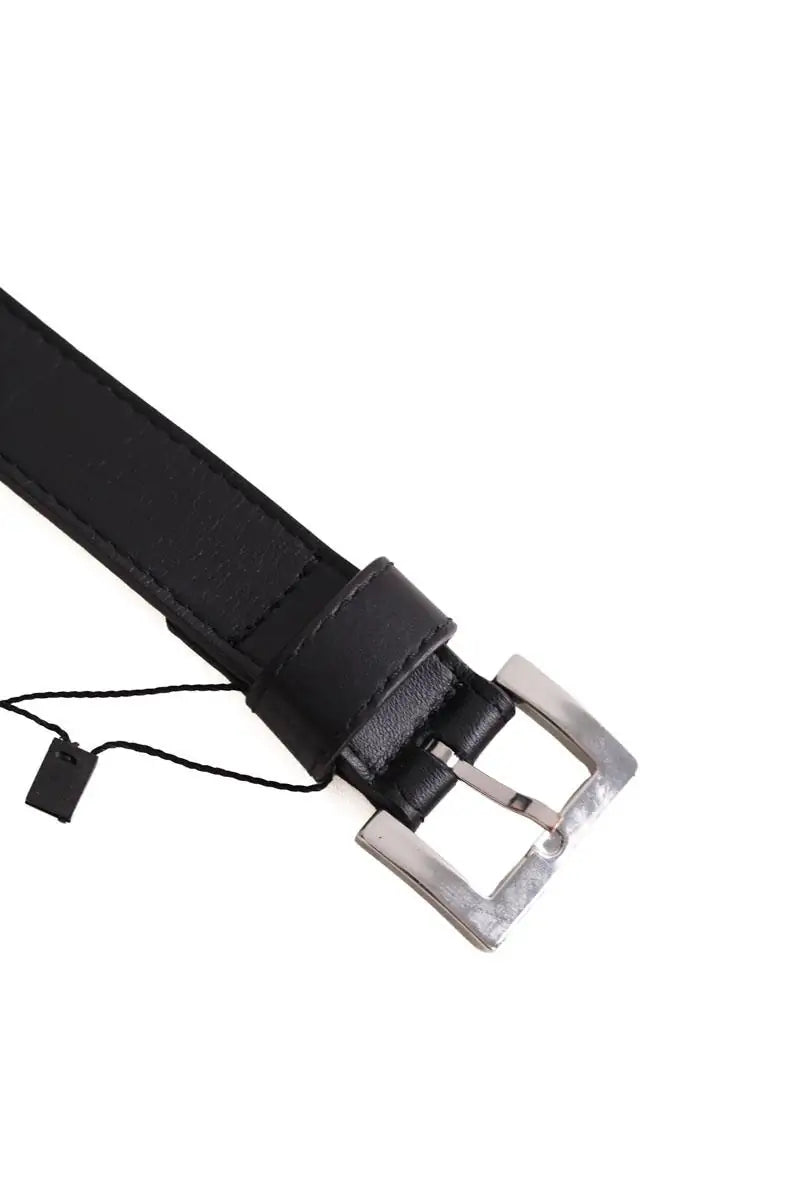 Ceinture en cuir The Kooples Noir en Cuir