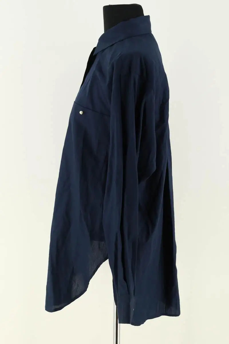 Chemise Maje Marine en Coton