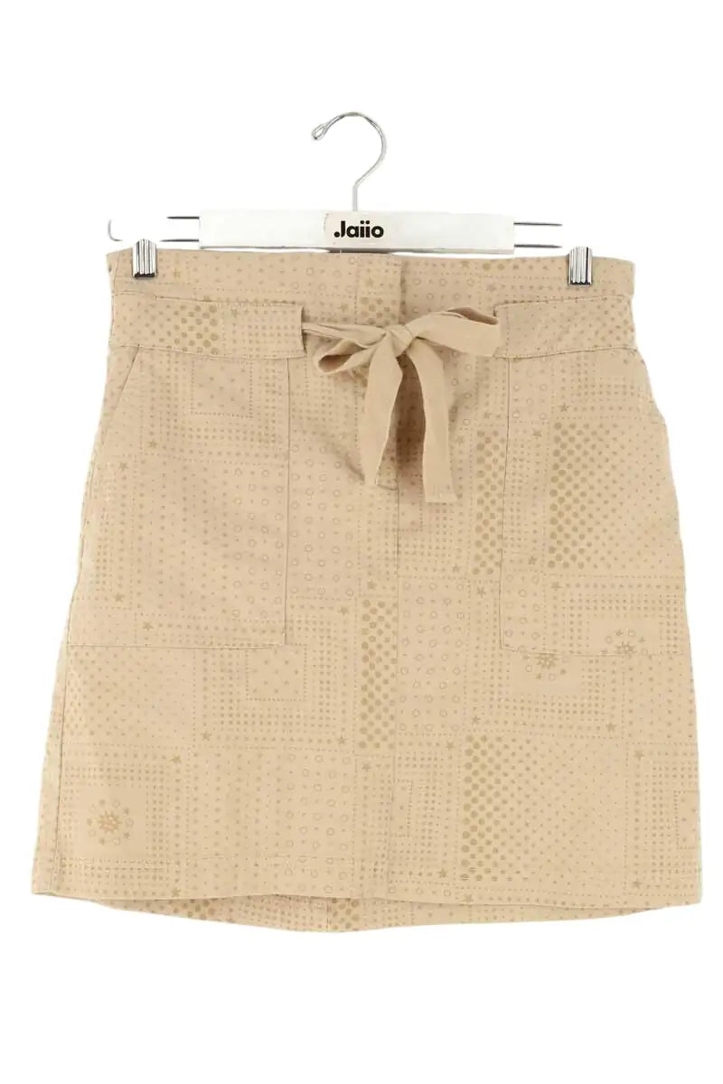 Jupe Tommy Hilfiger Beige en Coton, taille S - Seconde Main