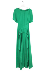 Robe Maje Vert en Synthétique, taille S - Seconde Main