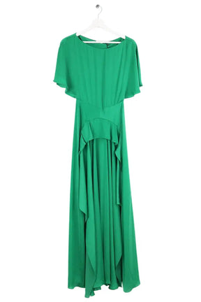 Robe Maje Vert en Synthétique, taille S - Seconde Main