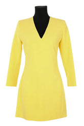 Robe Tarah Blanche  Jaune