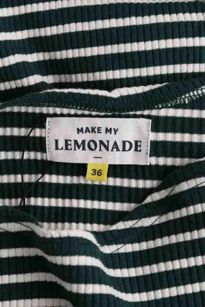 Robe Make My Lemonade Vert en Coton