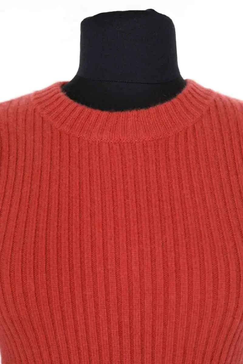 Pull Repeat Rouge en Cachemire
