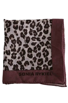 Carré Sonia Rykiel Marron en Coton - Seconde Main