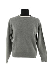 Pull Sandro Gris en Viscose, taille S - Seconde Main